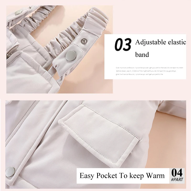Kids Winter Jackets For Boy Girl Children Autumn Hooded Duck Down Parka Coat Child Overalls Warm Fur Jumpsuits Baby Clothing Set
Kids Winter Jackets For Boy Girl Children Autumn Hooded Duck Down Parka Coat Child Overalls Warm Fur Jumpsuits Baby Clothing Set