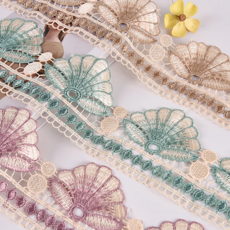 13M/Lot 9cm Wide Flower Water Soluble Curtain Lace Trims Ribbon Skirt Sofa Cushion Decor Curtain Accessories DIY Sewing
13M/Lot 9cm Wide Flower Water Soluble Curtain Lace Trims Ribbon Skirt Sofa Cushion Decor Curtain Accessories DIY Sewing