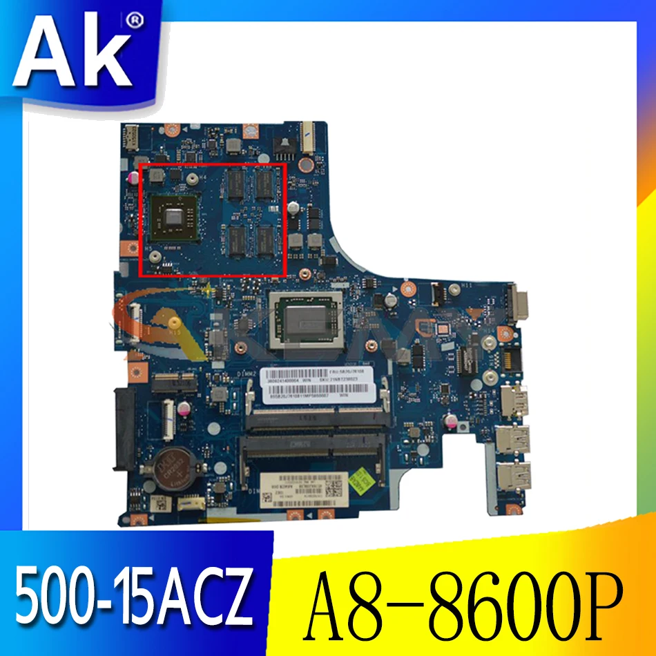 Для Lenovo 500-15ACZ портативный материнская плата LA-C285P Материнская плата Процессор A8-8600P 2GB-GPU была 100% Протестировано и работает
Для Lenovo 500-15ACZ портативный материнская плата LA-C285P Материнская плата Процессор A8-8600P 2GB-GPU была 100% Протестировано и работает
