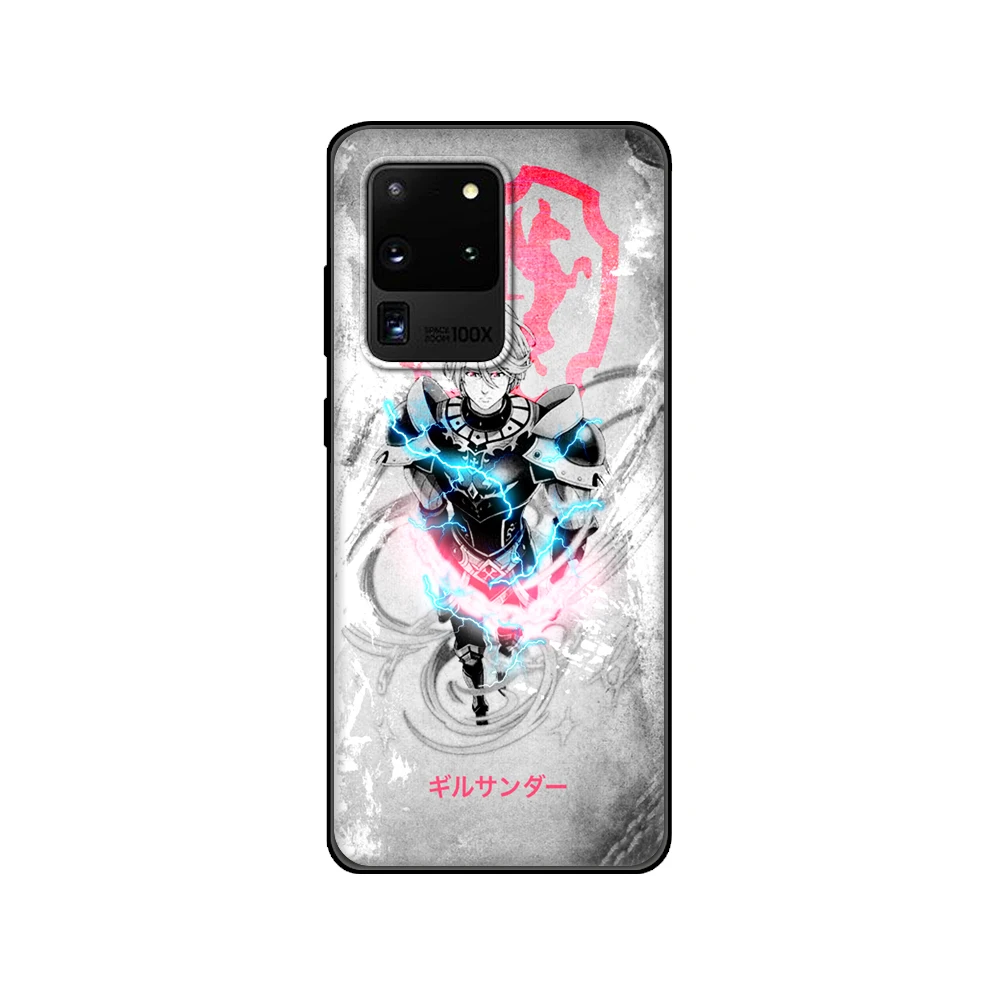 Black tpu Case For Samsung galaxy S20 /S20 PLUS/S20 ultra/S20+ /S20FE back cover Seven Deadly Sins Nanatsu no Taizai Ban | Мобильные