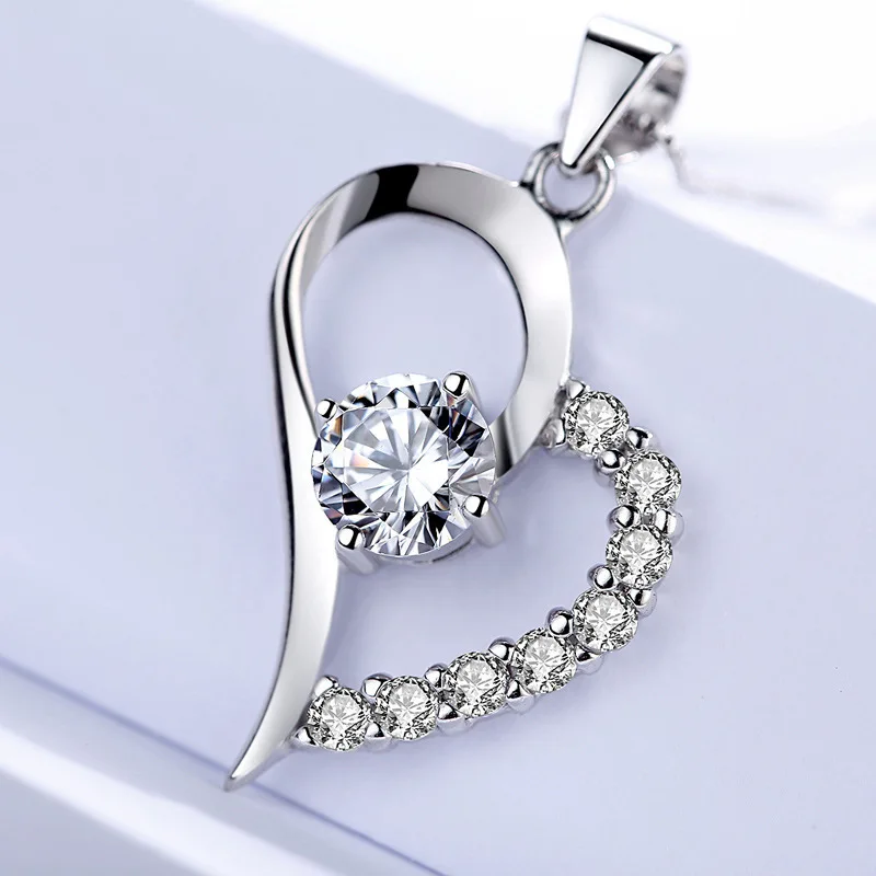 Love Pendant Women's Korean Heart-shaped Pendant Hearts and Arrows Diamond Necklace Jewelry Jewelry necklace initial necklace
Love Pendant Women's Korean Heart-shaped Pendant Hearts and Arrows Diamond Necklace Jewelry Jewelry necklace initial necklace