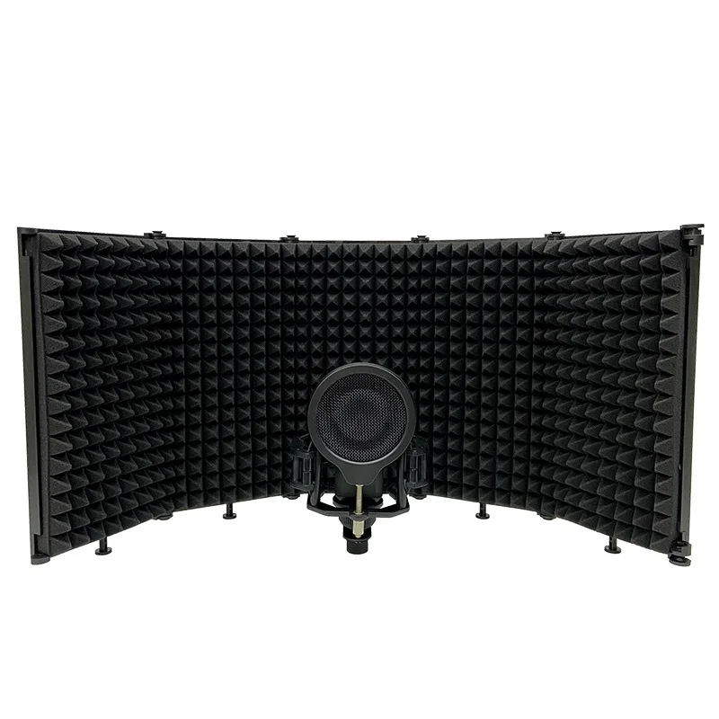 CELLA CITY Microphone Isolation Shield 5 panels S5 Wind Screen Multi-layer Noise Reduction Recording Studio Acoustic Panel
CELLA CITY Microphone Isolation Shield 5 panels S5 Wind Screen Multi-layer Noise Reduction Recording Studio Acoustic Panel