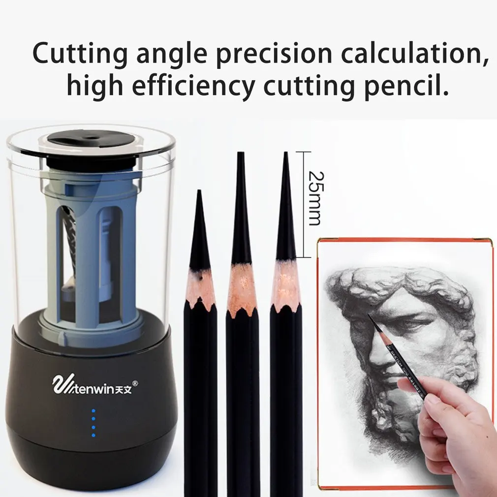 Multifunctional Art Sketch Electric Pencil Sharpener School Stationery Supplies Automatic Pencil Sharpener Office Accessories
Multifunctional Art Sketch Electric Pencil Sharpener School Stationery Supplies Automatic Pencil Sharpener Office Accessories