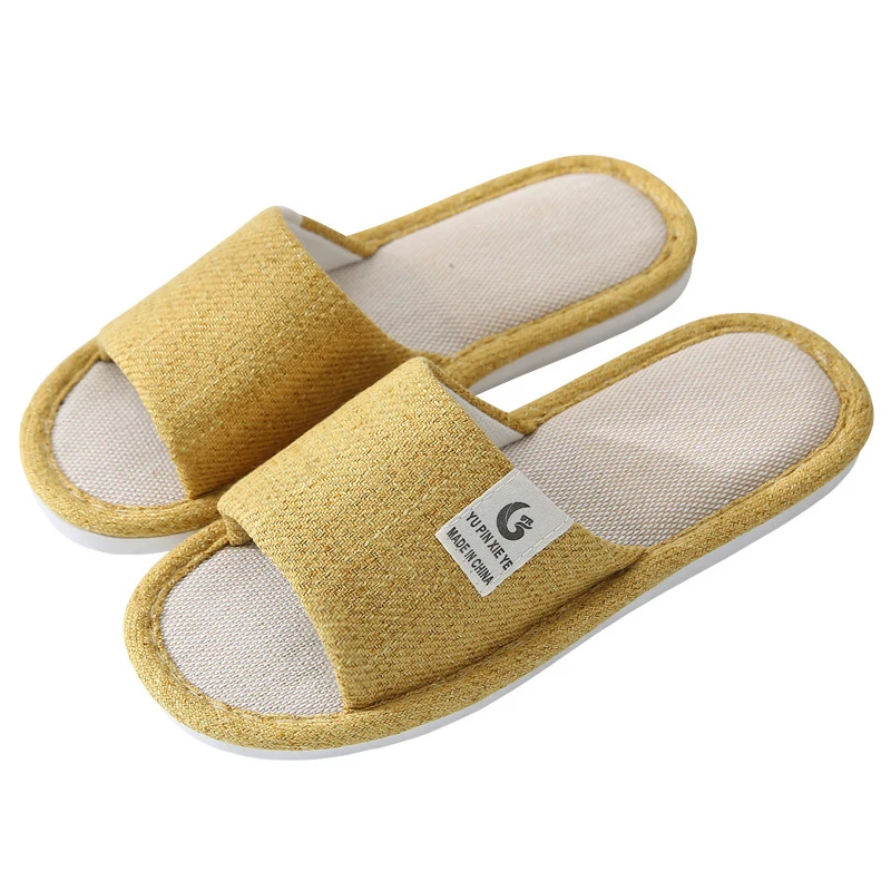 Indoor woman breathable linen slippers spring summer lovers shoes anti-slip hemp fabric cotton ladies floor home slides
Indoor woman breathable linen slippers spring summer lovers shoes anti-slip hemp fabric cotton ladies floor home slides
