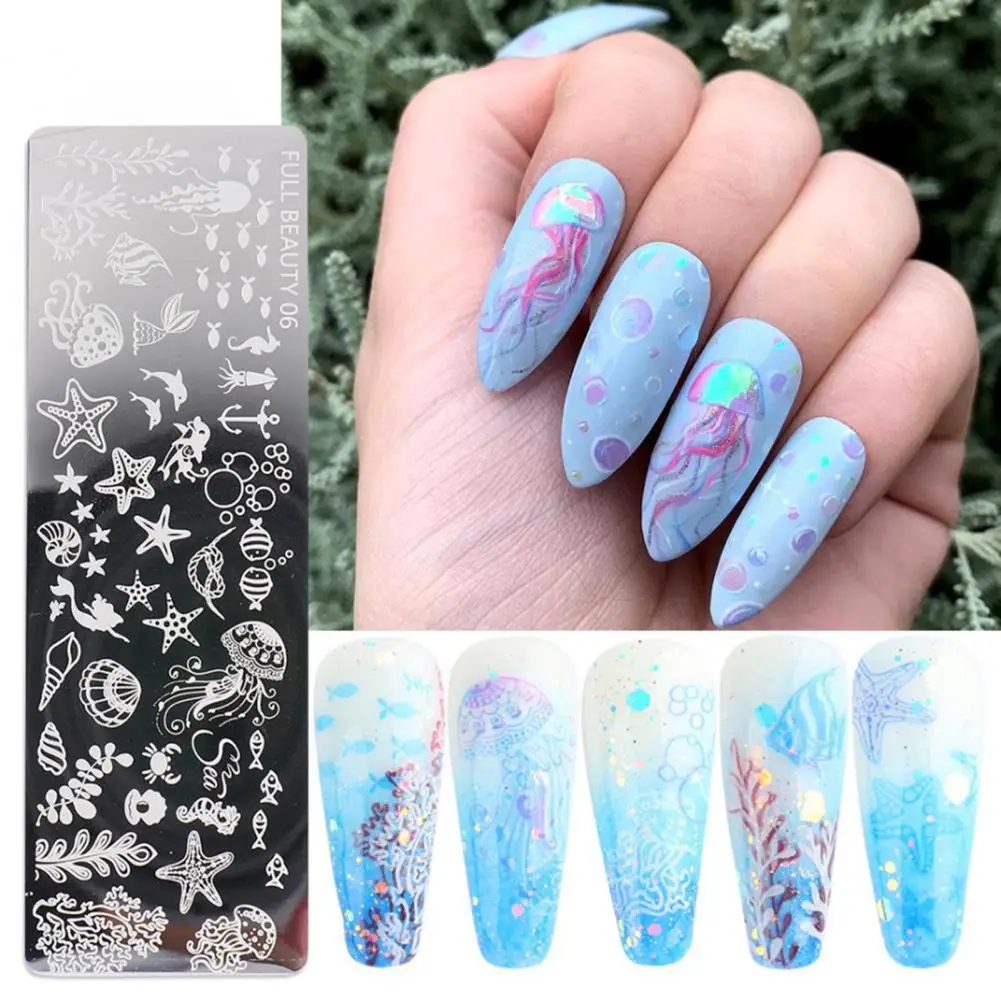 Nail Stamping Plates Exquisite Manicure Nail Art Making Stainless Steel DIY Template Nail Tool for Lady
Nail Stamping Plates Exquisite Manicure Nail Art Making Stainless Steel DIY Template Nail Tool for Lady