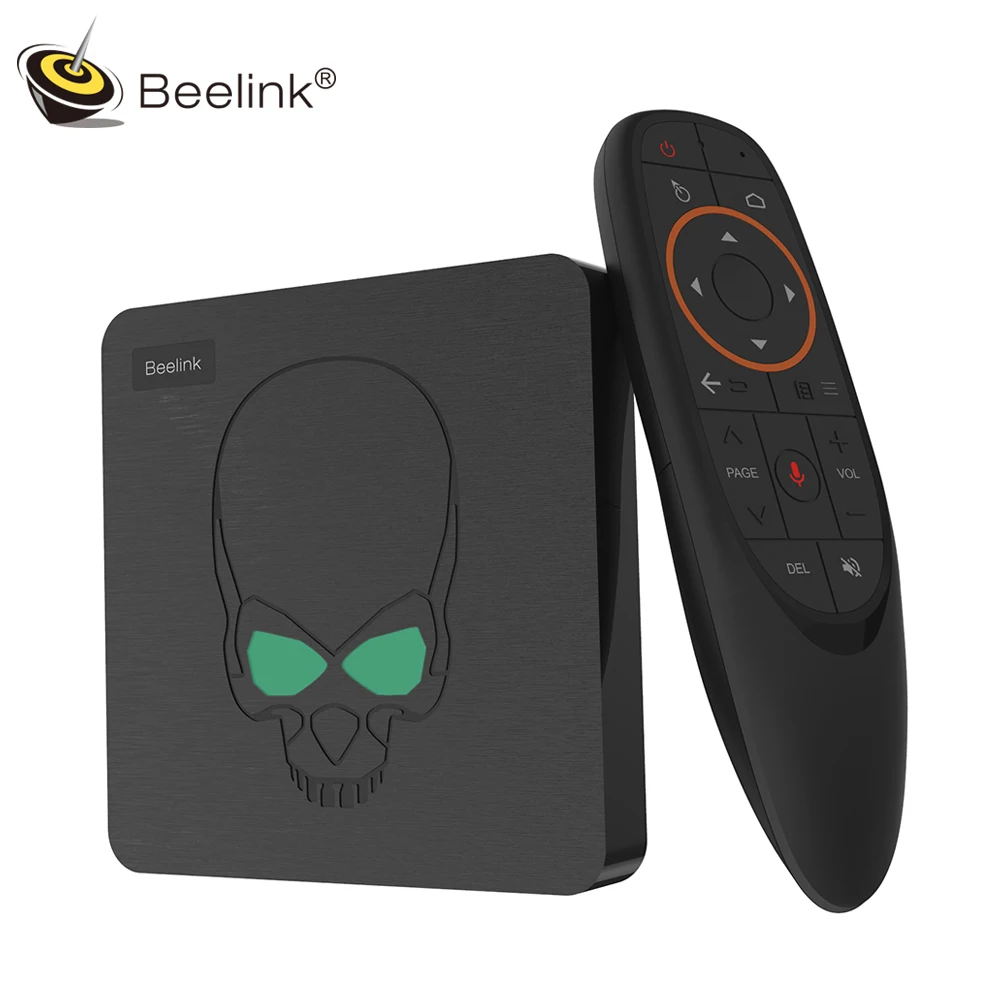 Beelink GT King самый мощный Смарт ТВ приставка Android 9 0 Amlogic S922X голосовой пульт