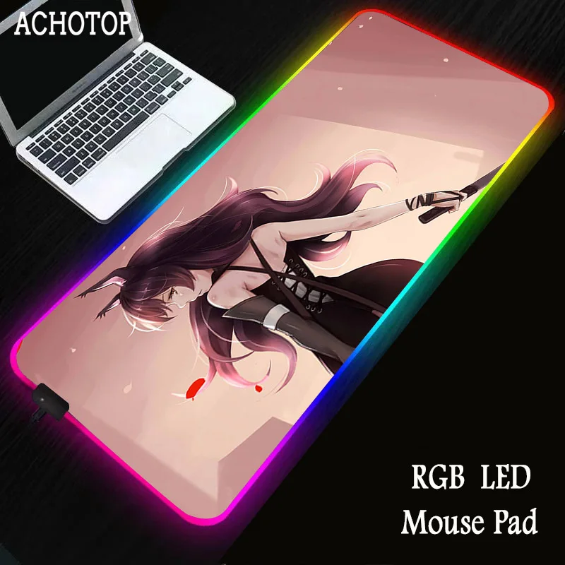 Anime Girl Cat Gaming Mouse Pad Large RGB Computer Mause Pad XXL Mousepad Gamer Keyboard Mause Carpet Desk Mat PC Game Mouse Pad
Anime Girl Cat Gaming Mouse Pad Large RGB Computer Mause Pad XXL Mousepad Gamer Keyboard Mause Carpet Desk Mat PC Game Mouse Pad