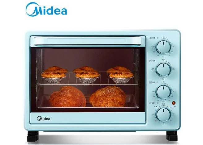 

Midea PT2531 household multi-function electric oven 25L mechanical control up and down independent temperature control bread