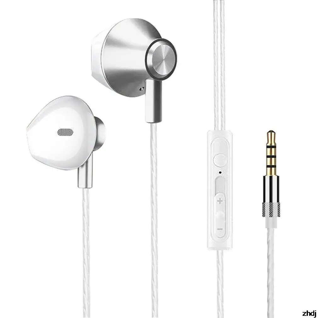 Dynamic In Ear Wired Control Headphones Gaming Sports Earphones Metal Stereo Noise Reduction Earbuds 3.5MM With Mic
Dynamic In Ear Wired Control Headphones Gaming Sports Earphones Metal Stereo Noise Reduction Earbuds 3.5MM With Mic