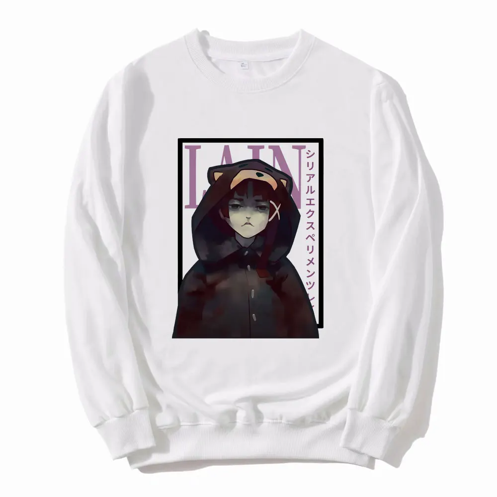 2021 Serial Experiments Lain Sweatshirt Glitch Iwakura Manga Weeb Girl Sci Fi Anime Tracksuit Men Women Korean Fashion Pullover
2021 Serial Experiments Lain Sweatshirt Glitch Iwakura Manga Weeb Girl Sci Fi Anime Tracksuit Men Women Korean Fashion Pullover