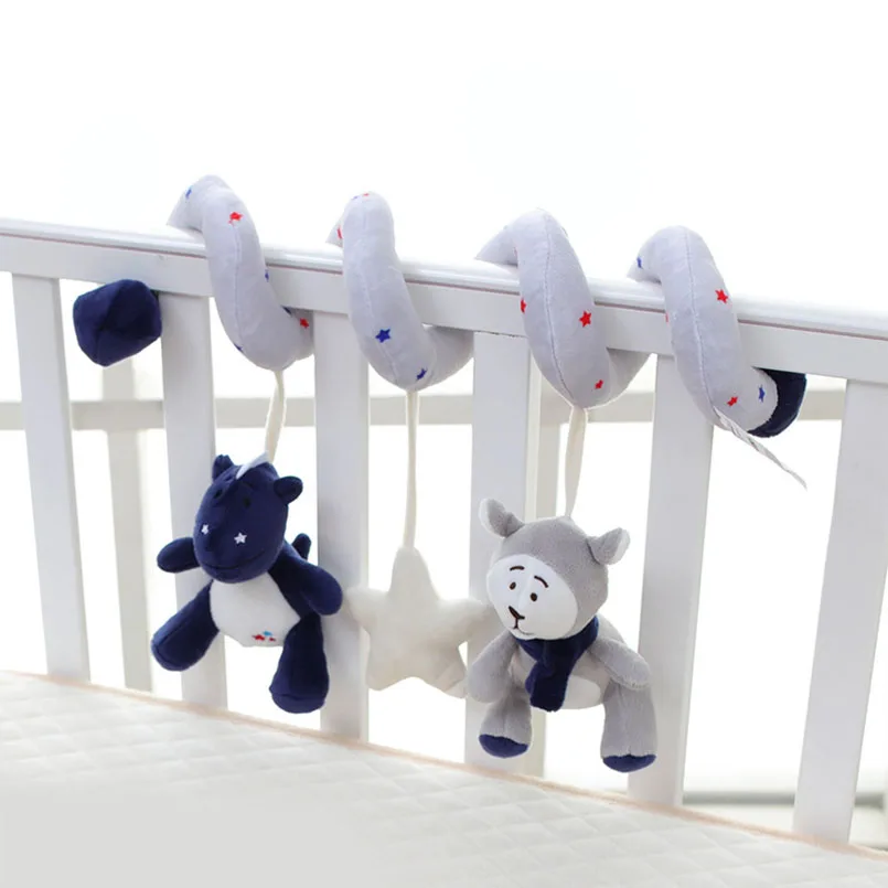 Educational Toddler Toys Baby Plush Animal Rattle Mobile Infant Stroller Bed Crib Spiral Hanging Toys for Baby Toys 0-12 Months
Educational Toddler Toys Baby Plush Animal Rattle Mobile Infant Stroller Bed Crib Spiral Hanging Toys for Baby Toys 0-12 Months