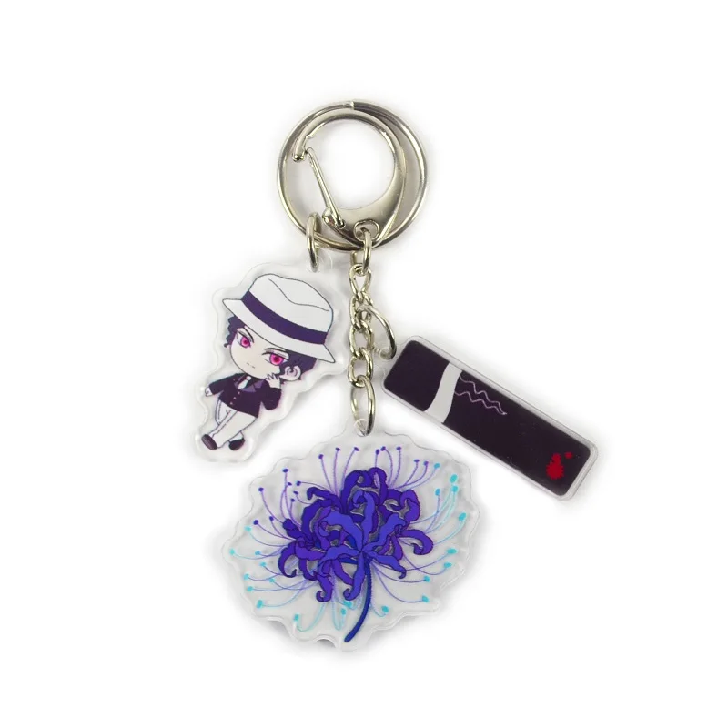 Anime Demon Slayer Acrylic Keychains Brinco Blade of Ghost Key Chain Juuni Kitsuki Kokushibou Pendant Kimetsu No Yaiba Keyring
Anime Demon Slayer Acrylic Keychains Brinco Blade of Ghost Key Chain Juuni Kitsuki Kokushibou Pendant Kimetsu No Yaiba Keyring