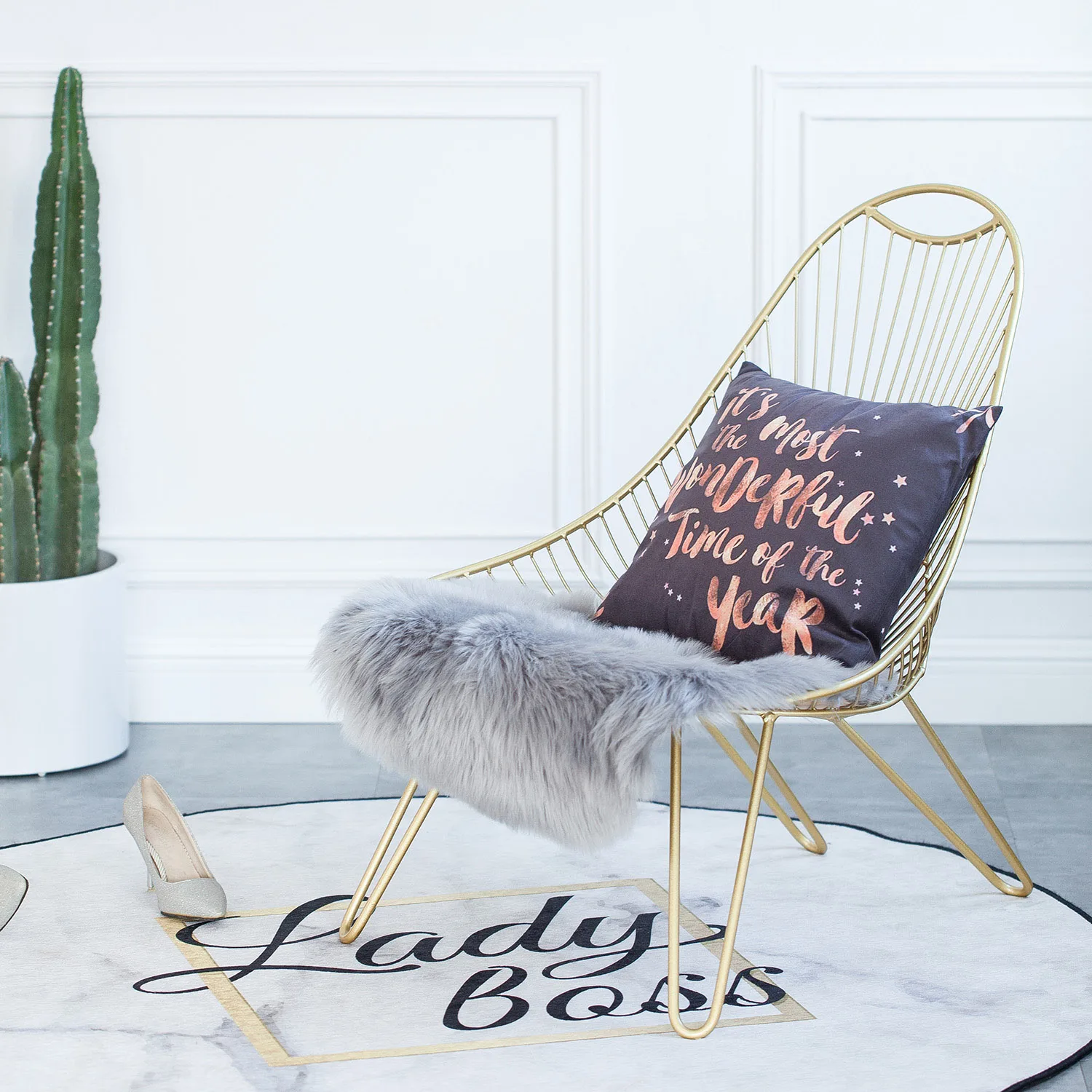 GY Balcony Leisure Chair Single Modern Minimalist Nordic Light Luxury Creative Golden Iron Lazy Sofa
GY Balcony Leisure Chair Single Modern Minimalist Nordic Light Luxury Creative Golden Iron Lazy Sofa