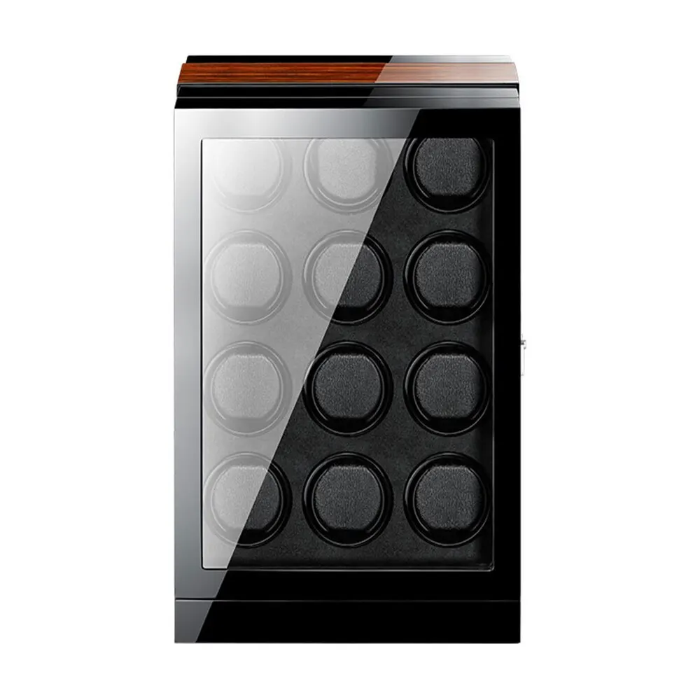 LUNDA 12 slots Self-Winding Mechanical Winding Box with US/UK/AU/EU Plug Storage Watch Winder New Arrival 2019
LUNDA 12 slots Self-Winding Mechanical Winding Box with US/UK/AU/EU Plug Storage Watch Winder New Arrival 2019