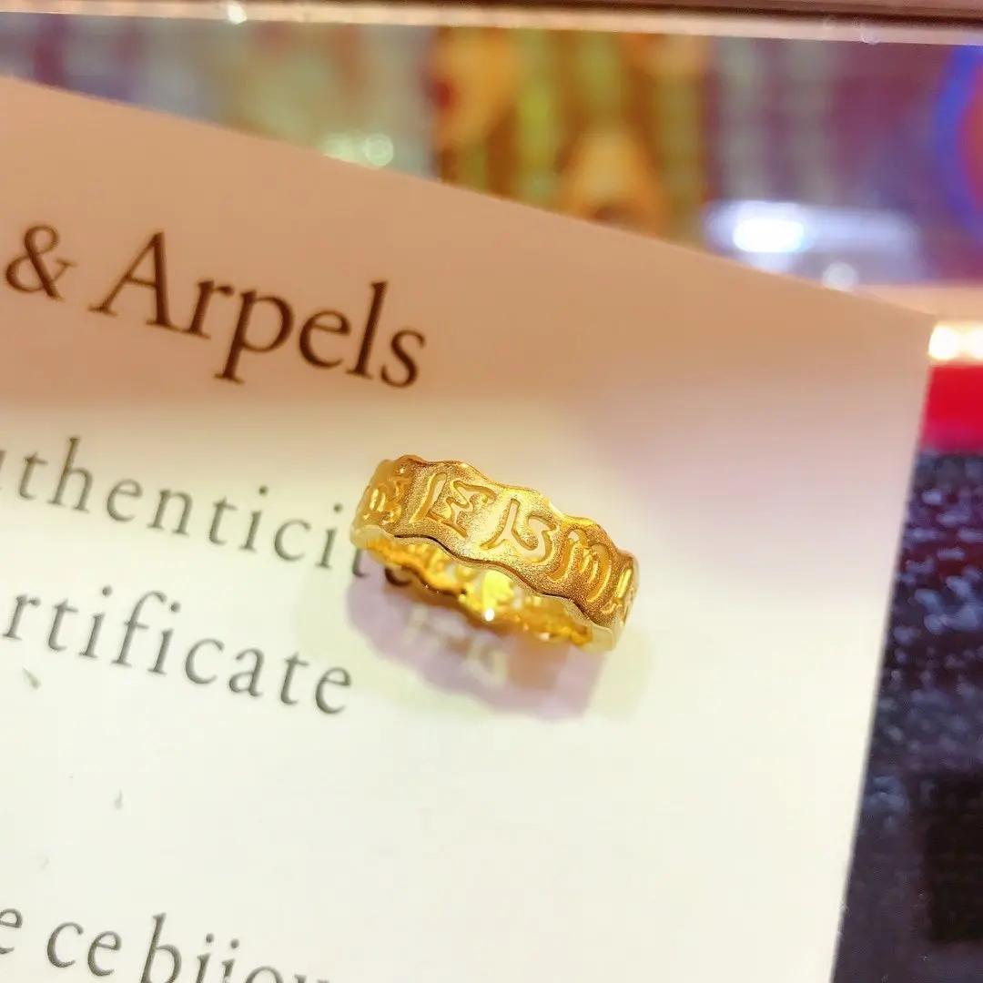 

HX кольцо из чистого золота 24 карата, настоящие AU 999, однотонные золотые кольца, элегантные блестящие красивые высококлассные модные ювелирн...