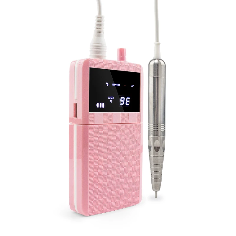2021 portable electric nail drill machine manicure 35000 rpm with rechargeable cordless electric file pedicure set for salon use 
2021 portable electric nail drill machine manicure 35000 rpm with rechargeable cordless electric file pedicure set for salon use