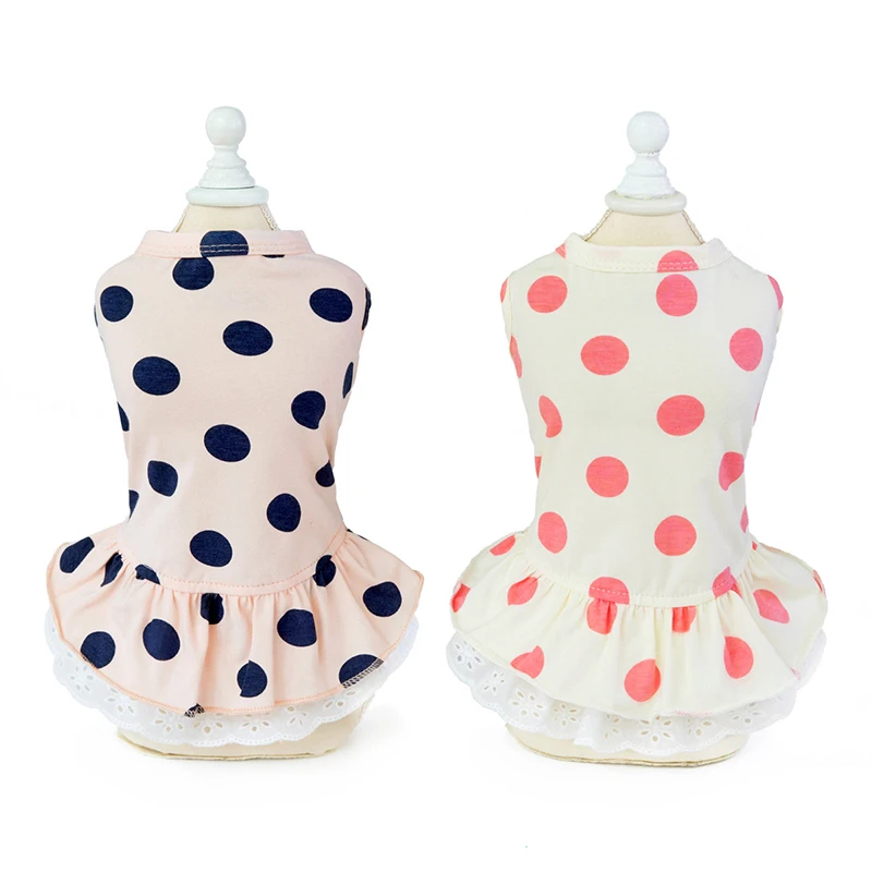 Summer Polka Dot Puppy Dog Cat Dresses for Yorkies Chihuahua Clothing Soft Cotton Pet Clothing for Dogs Cats Pets Skirt Dress
Summer Polka Dot Puppy Dog Cat Dresses for Yorkies Chihuahua Clothing Soft Cotton Pet Clothing for Dogs Cats Pets Skirt Dress
