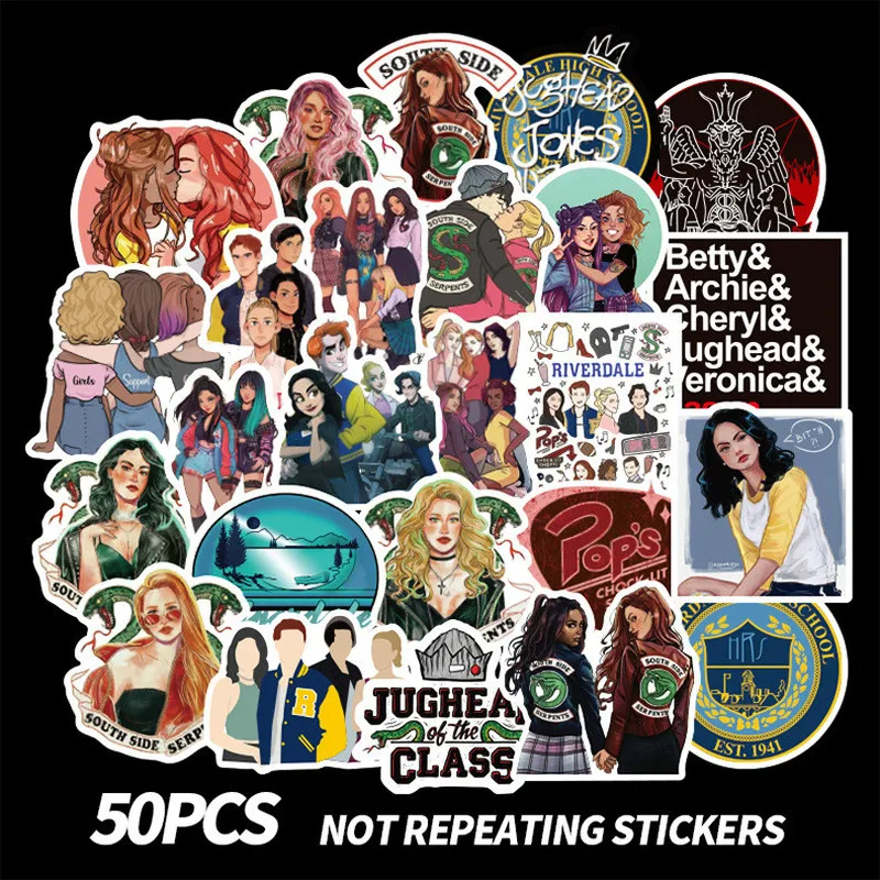 Cartoon Anime Riverdale Periphery Character Stickers PVC Waterproof Suitcase Trolley Case Computer Mobile Phone Bicycle Sticker 
Cartoon Anime Riverdale Periphery Character Stickers PVC Waterproof Suitcase Trolley Case Computer Mobile Phone Bicycle Sticker