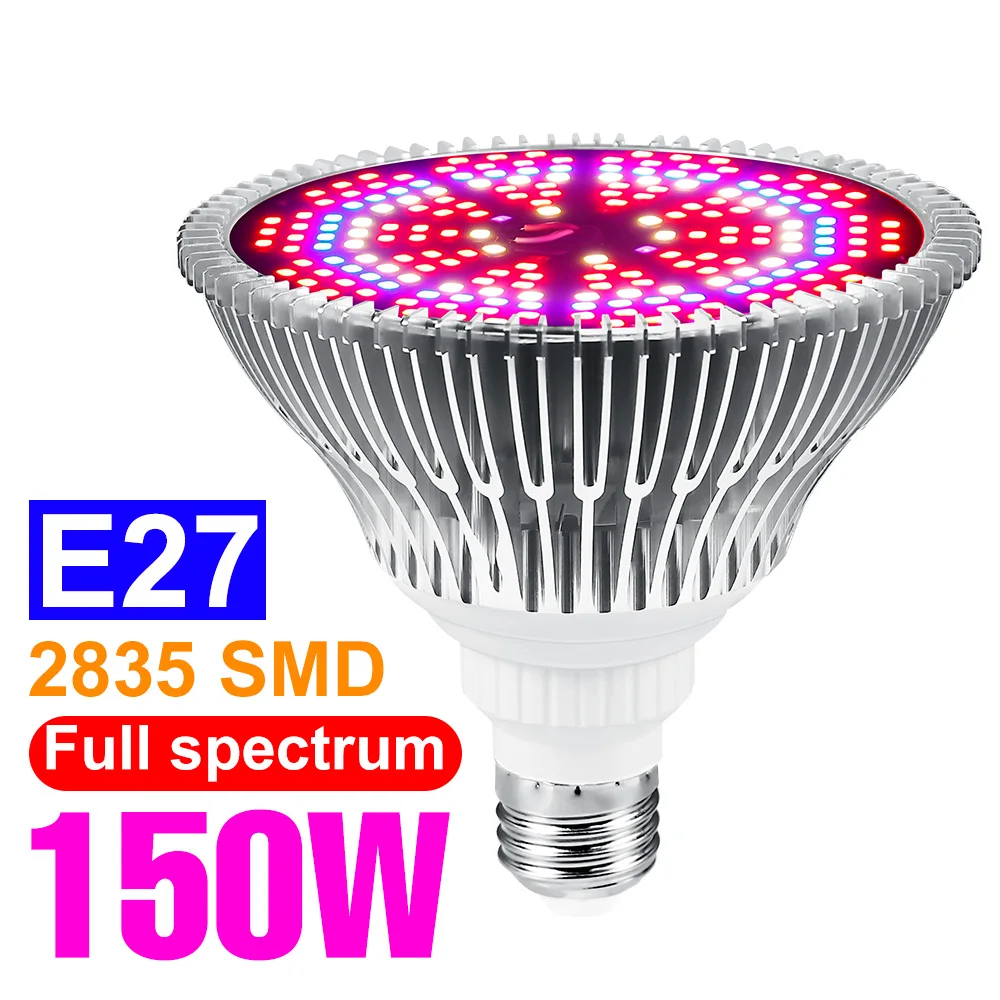 Фитолампа E27 Гидропоника Лампа для роста растений Светодиодная лампа полного спектра для выращивания растений 50 Вт 80 Вт 100 Вт 150 Вт Семена комнатной лампы для посадки
Фитолампа E27 Гидропоника Лампа для роста растений Светодиодная лампа полного спектра для выращивания растений 50 Вт 80 Вт 100 Вт 150 Вт Семена комнатной лампы для посадки