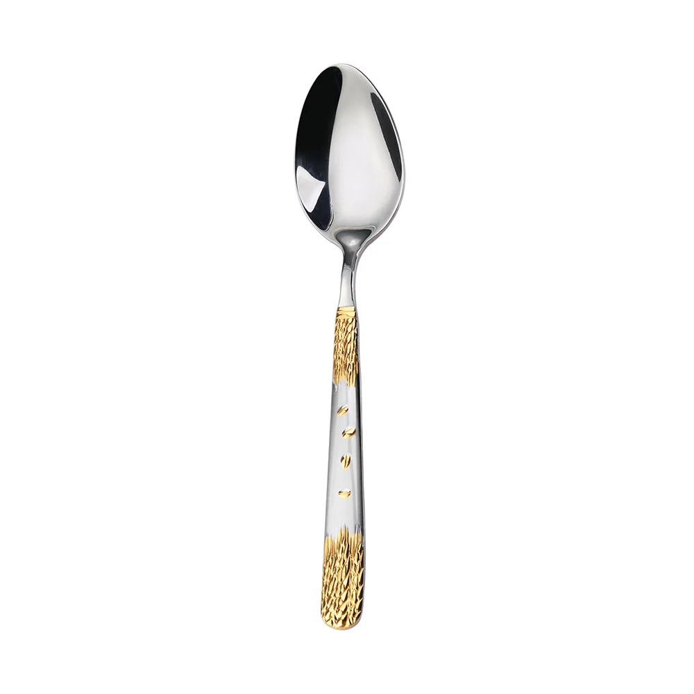 Gold Stainless Steel Tableware Spoon Knives Forks Dinnerware Flatware Set Silverware Kitchen Gadget Sets Cutlery Set
Gold Stainless Steel Tableware Spoon Knives Forks Dinnerware Flatware Set Silverware Kitchen Gadget Sets Cutlery Set