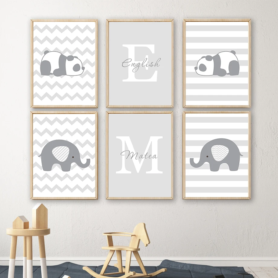 Grey Panda Elephant Letter M Letter E Nordic Posters And Prints Wall Art Canvas Painting Nursery Wall Pictures Kids Room Decor
Grey Panda Elephant Letter M Letter E Nordic Posters And Prints Wall Art Canvas Painting Nursery Wall Pictures Kids Room Decor