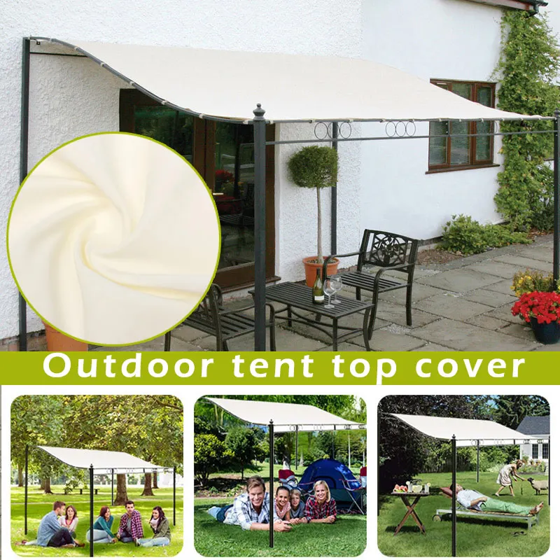 Waterproof Tent Canopy Top Roof Sun Shelter Cloth Outdoor Cover Garden Supplies Summer and Cool Product Tent Accessories PW
Waterproof Tent Canopy Top Roof Sun Shelter Cloth Outdoor Cover Garden Supplies Summer and Cool Product Tent Accessories PW