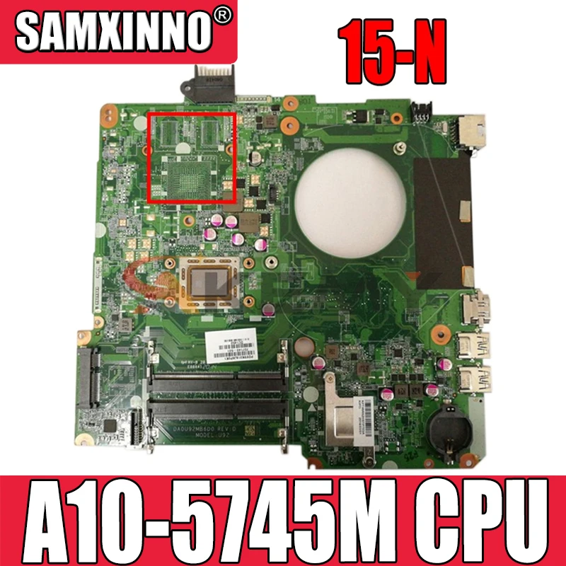 Оригинальный Для HP 15-N серии Материнская плата ноутбука 738124-501 738124-001 аккумулятор большой емкости W/A10-5745M Процессор DA0U92MB6D0 материнская плата 100...
Оригинальный Для HP 15-N серии Материнская плата ноутбука 738124-501 738124-001 аккумулятор большой емкости W/A10-5745M Процессор DA0U92MB6D0 материнская плата 100...