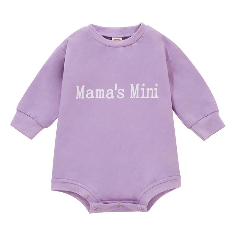 Baby Girls Romper Newborn Infant Clothes Long Sleeve Romper Cute Letter Print Fall Outfits for Little Girl
Baby Girls Romper Newborn Infant Clothes Long Sleeve Romper Cute Letter Print Fall Outfits for Little Girl