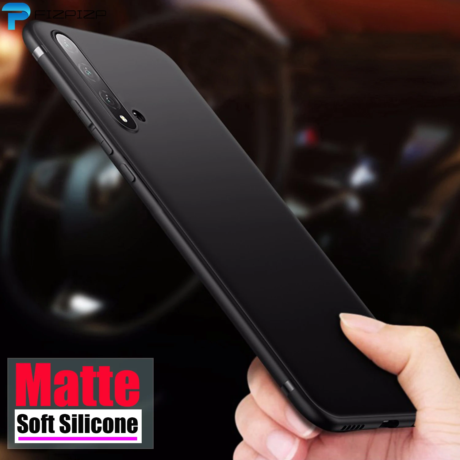 Ультратонкий силиконовый чехол для Huawei P20 Lite 2019 P30 Mate 20 Pro 10 P Smart Plus Nova 3 3i 5 5i матовый
