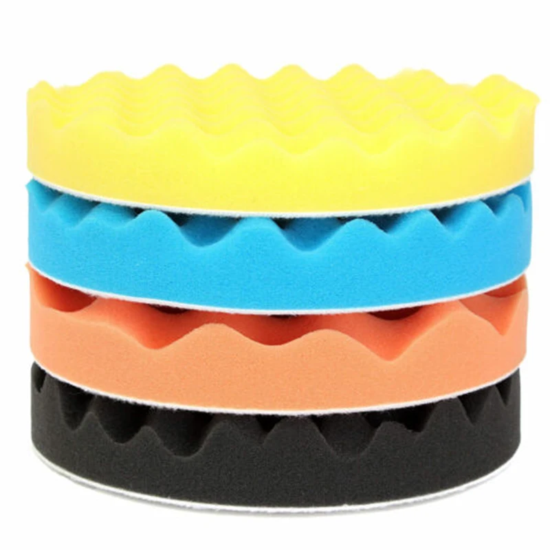 4* Polishing Sponge Pads For Car Auto Polisher Waxing Glazing Diameter180mm/Thickness 28mm High Quality
4* Polishing Sponge Pads For Car Auto Polisher Waxing Glazing Diameter180mm/Thickness 28mm High Quality