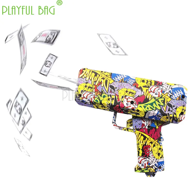 PB Playful bag Outdoor sports fun adult kids toys spit money banknotes Cash decompression spit money gun lol gift ZD11
PB Playful bag Outdoor sports fun adult kids toys spit money banknotes Cash decompression spit money gun lol gift ZD11