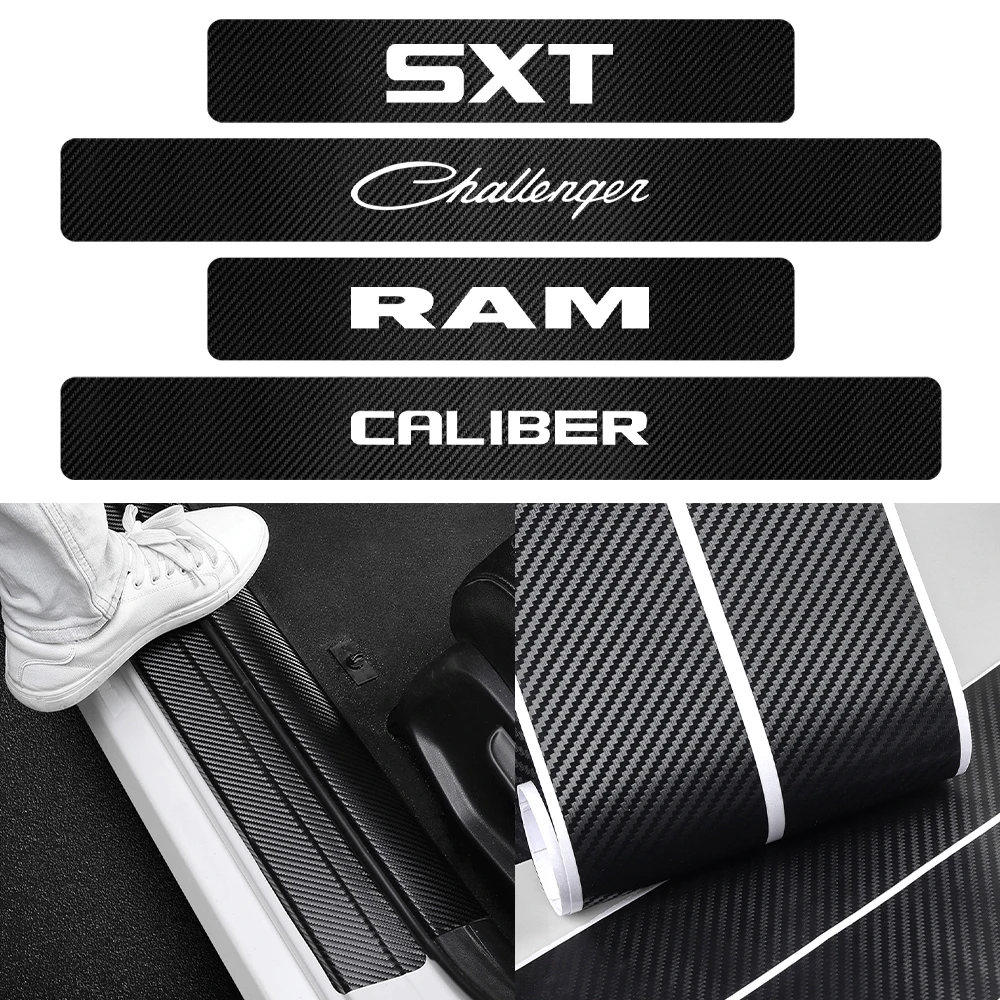 4Pcs Car Decoration Carbon Fiber Door Sills Anti-Wear Protector Sticker For Dodge SXT Challenger RAM 1500 Nitro Avenger SRT Dart
4Pcs Car Decoration Carbon Fiber Door Sills Anti-Wear Protector Sticker For Dodge SXT Challenger RAM 1500 Nitro Avenger SRT Dart