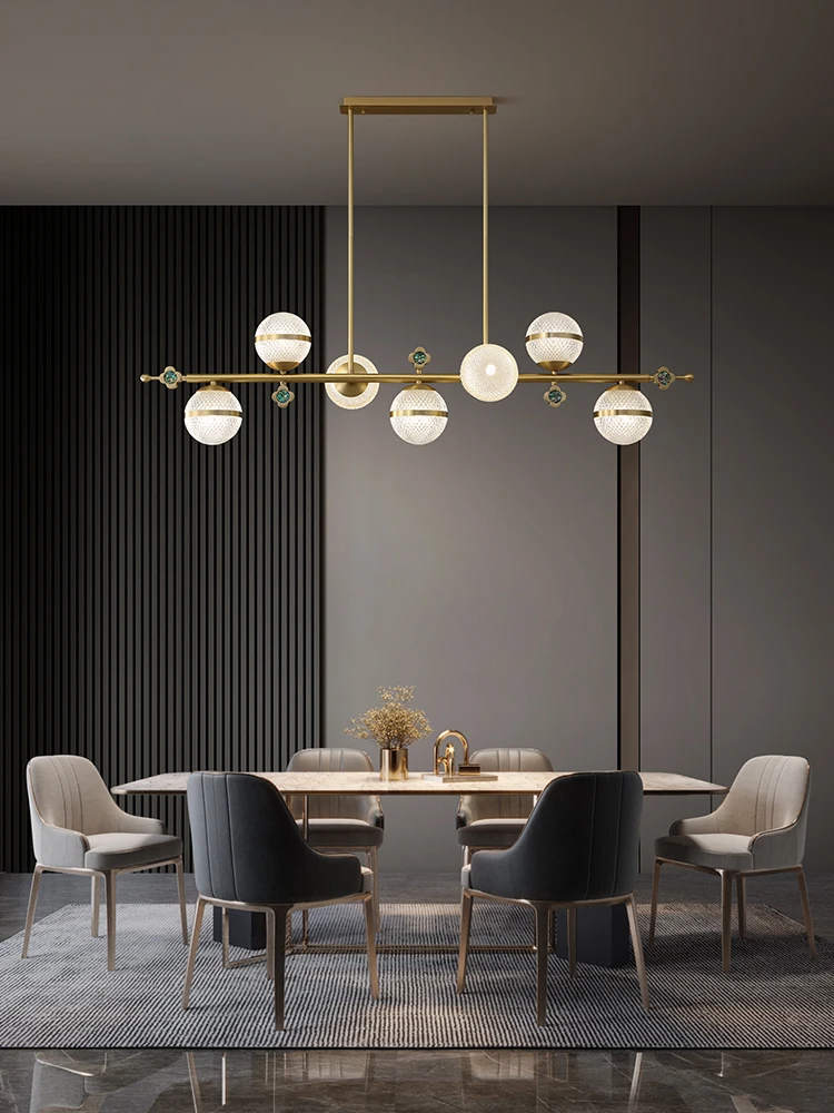 

Light luxury LED restaurant chandelier lighting modern minimalist table lamp personality creative bar table lamp Nordic lamp