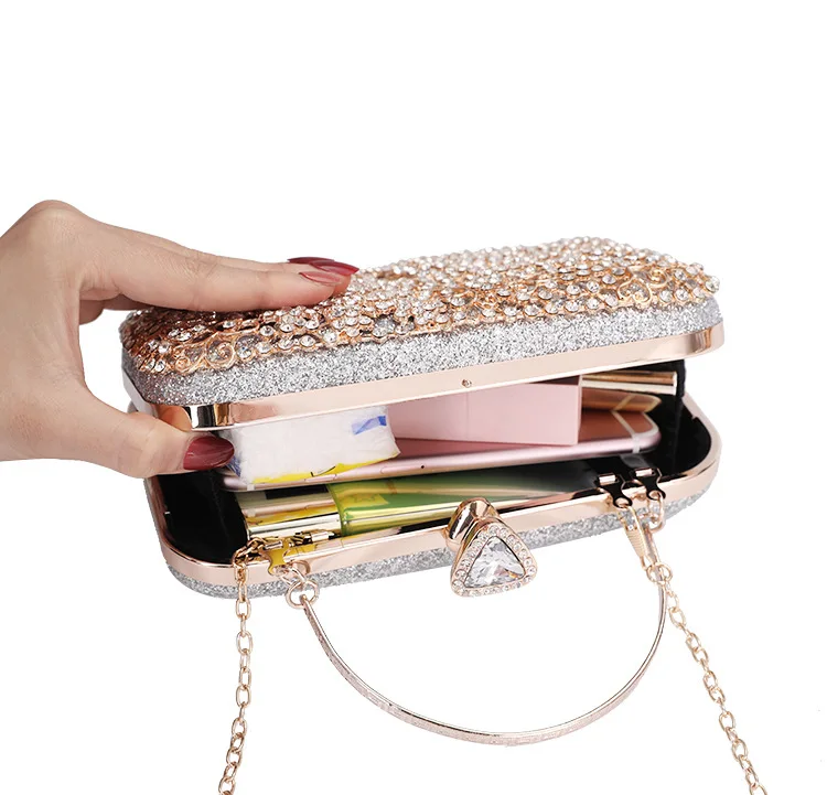Ladies Luxury Diamond Banquet Bag Wedding Dress Cheongsam Clutch Bag Shoulder Messenger Bag Evening Bag Ladies Handbag Coin Bag
Ladies Luxury Diamond Banquet Bag Wedding Dress Cheongsam Clutch Bag Shoulder Messenger Bag Evening Bag Ladies Handbag Coin Bag