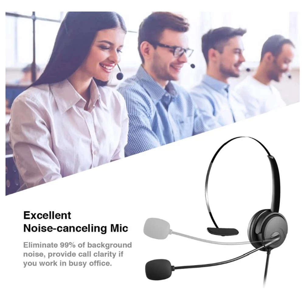 OY131 Single Ear Headset USB Head-mounted Computer Headphones for Right/Left Ear Call Center Wired Headsets Volume Control
OY131 Single Ear Headset USB Head-mounted Computer Headphones for Right/Left Ear Call Center Wired Headsets Volume Control