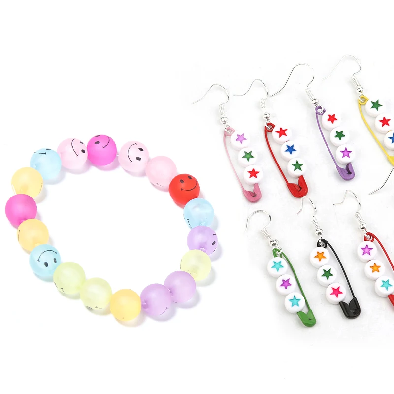 50Pcs 8 10 12 14mm Matte Smile Face Beads Mix Color Acrylic Round Ball Smiley For Jewelry Making Handmade Diy Bracelet Necklace 
50Pcs 8 10 12 14mm Matte Smile Face Beads Mix Color Acrylic Round Ball Smiley For Jewelry Making Handmade Diy Bracelet Necklace