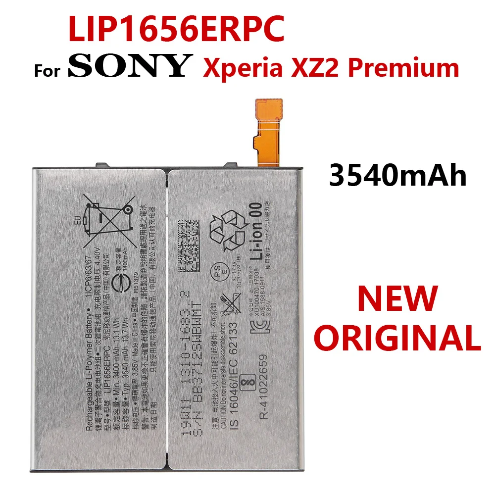 100% Genuine 3540mAh LIP1656ERPC Battery For SONY Xperia XZ2 Premium Smart Phone In Stock Batteries With Tracking number
100% Genuine 3540mAh LIP1656ERPC Battery For SONY Xperia XZ2 Premium Smart Phone In Stock Batteries With Tracking number