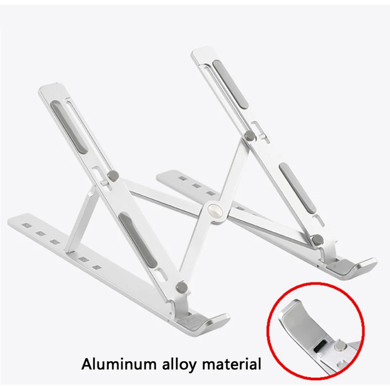 Metal Adjustable Foldable Laptop Tablet PC Stand Holder Portable Slim Notebook Computer Base for Macbook HUAWEI LENOVO DELL HP
Metal Adjustable Foldable Laptop Tablet PC Stand Holder Portable Slim Notebook Computer Base for Macbook HUAWEI LENOVO DELL HP