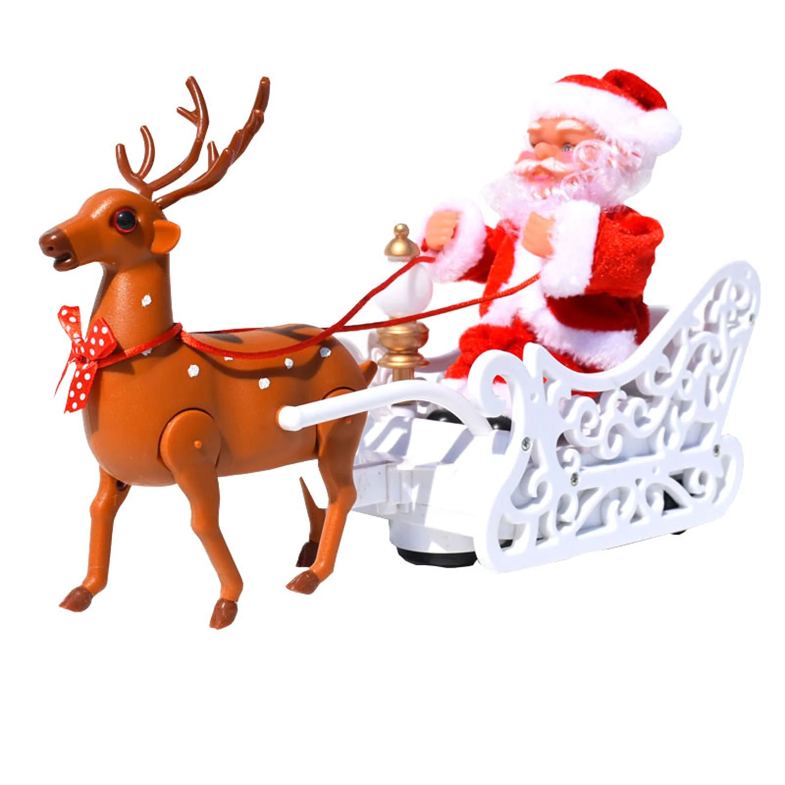 Santa Claus Riding Deer Doll Electric Music Toy Xmas Ornament Kid Gifts Christmas Decoration Christmas Decorate 30x10x18cm LBS
Santa Claus Riding Deer Doll Electric Music Toy Xmas Ornament Kid Gifts Christmas Decoration Christmas Decorate 30x10x18cm LBS