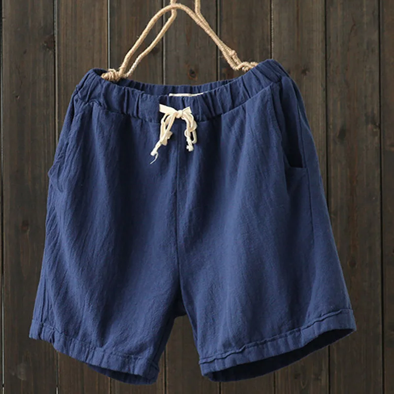 Women's Lace-Up Shorts Pockets High Waist Solid Casual Streetwear 2021 Summer Women Loose Short Trouses Plus Size
Women's Lace-Up Shorts Pockets High Waist Solid Casual Streetwear 2021 Summer Women Loose Short Trouses Plus Size