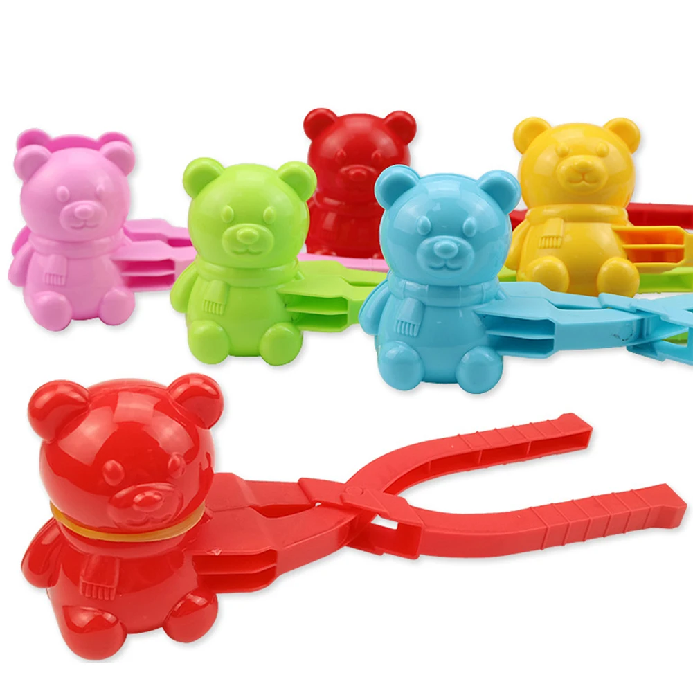 1Pcs Snowball Maker Toys Cute Bear Snowball Maker Clip Beach Sand Toy Fun Winter Outdoor Snow Toy for Snow Fight
1Pcs Snowball Maker Toys Cute Bear Snowball Maker Clip Beach Sand Toy Fun Winter Outdoor Snow Toy for Snow Fight
