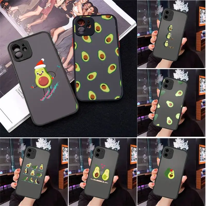 Avocado Phone Case For iPhone 13 12 11 Mini Pro XR XS Max 7 8 Plus X Matte transparent Back Cover
Avocado Phone Case For iPhone 13 12 11 Mini Pro XR XS Max 7 8 Plus X Matte transparent Back Cover