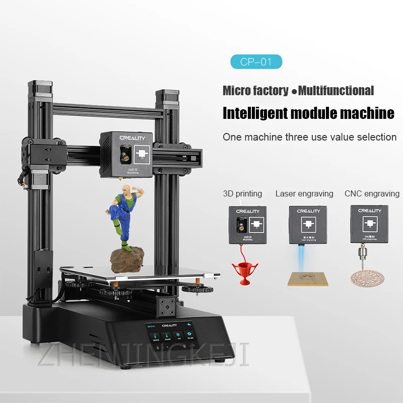 Three-dimensional 3D Printer Laser CNC Sculpture Intelligent Modular Machine High-temperature Printing Equipment Practical Tools
Three-dimensional 3D Printer Laser CNC Sculpture Intelligent Modular Machine High-temperature Printing Equipment Practical Tools