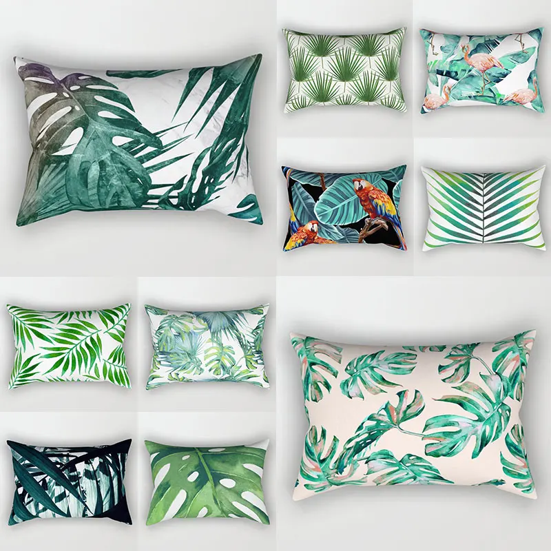 Floral Tropical Plant Pillowcas Cushion Cover Home Decor Palm Leaf Green Leaves Flower Decorative Linen Sofa Car Pillow Case
Floral Tropical Plant Pillowcas Cushion Cover Home Decor Palm Leaf Green Leaves Flower Decorative Linen Sofa Car Pillow Case