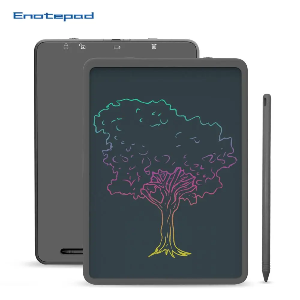 Enotepad 11inch LCD Writing Pad for Drawing Digital Erasable Drawing Tablet/Pad/Board For Business Electronic Graphics Tablet
Enotepad 11inch LCD Writing Pad for Drawing Digital Erasable Drawing Tablet/Pad/Board For Business Electronic Graphics Tablet