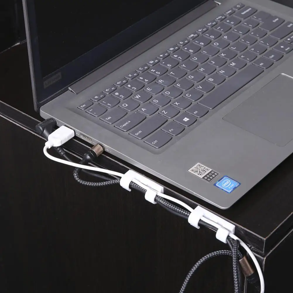 Силиконовый органайзер для кабеля USB устройство намотки настольные клипсы