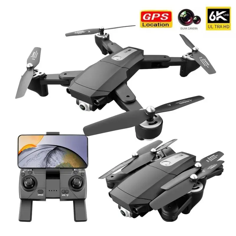 New 2021 S604 Pro Drone 4K HD Dual Camera Foldable Height Keeping Drone WiFi FPV Transmission RC Quadcopter Professional Drone
New 2021 S604 Pro Drone 4K HD Dual Camera Foldable Height Keeping Drone WiFi FPV Transmission RC Quadcopter Professional Drone