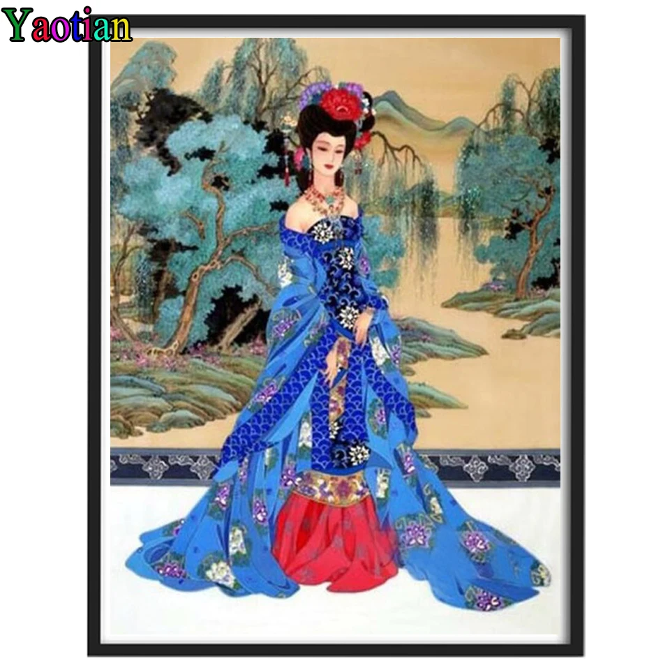 5D DIY Diamond Painting Japanese woman Full Drill Square Diamond Embroidery Diamond Mosaic Rhinestone Kit Decor For Home
5D DIY Diamond Painting Japanese woman Full Drill Square Diamond Embroidery Diamond Mosaic Rhinestone Kit Decor For Home