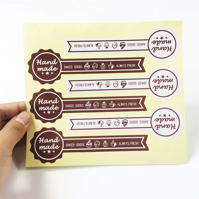 free shipping 600pcs Handmade BAKED GOODS Cake Brown Sealing Sticker DIY Scrapbooking Paper Labels Handmade Strip Stickers
free shipping 600pcs Handmade BAKED GOODS Cake Brown Sealing Sticker DIY Scrapbooking Paper Labels Handmade Strip Stickers