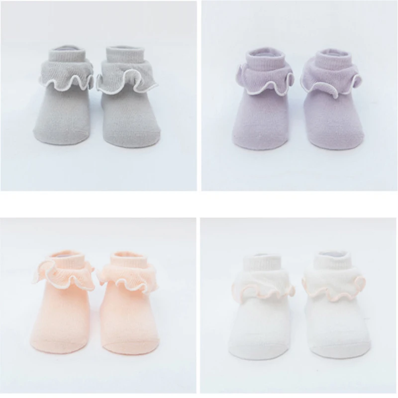 Spring Princess Mold Lace Baby Girls Socks Cute Cotton Leg Toddler Anti-skid Socks For Girl Short Socks 
Spring Princess Mold Lace Baby Girls Socks Cute Cotton Leg Toddler Anti-skid Socks For Girl Short Socks